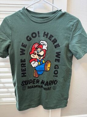 GAP Kids Green Super Mario Graphic Tee